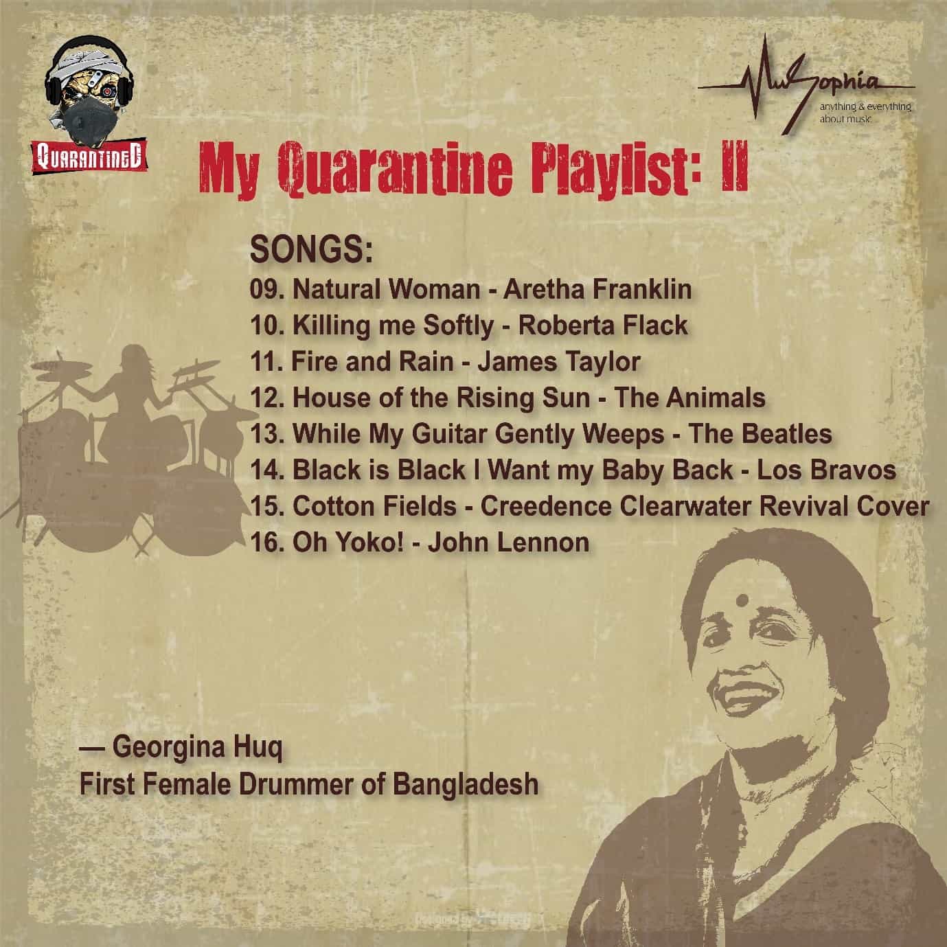 eorgina Huq's Quarantine Playlist- II
