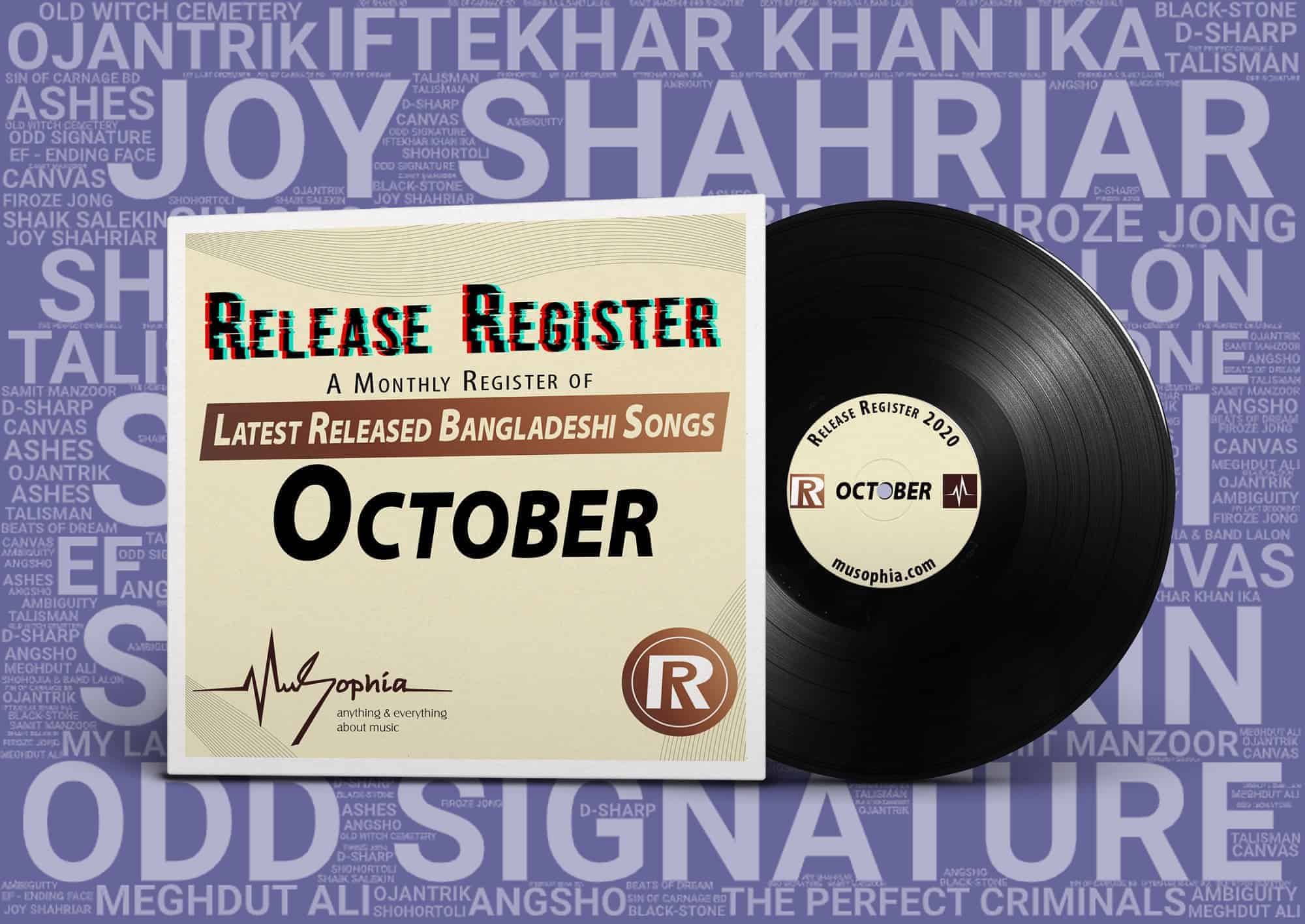 Release Register October 2020