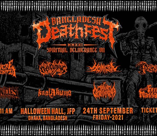 Bangladesh Death Fest MMXXI: Extreme Madness on Sept 24